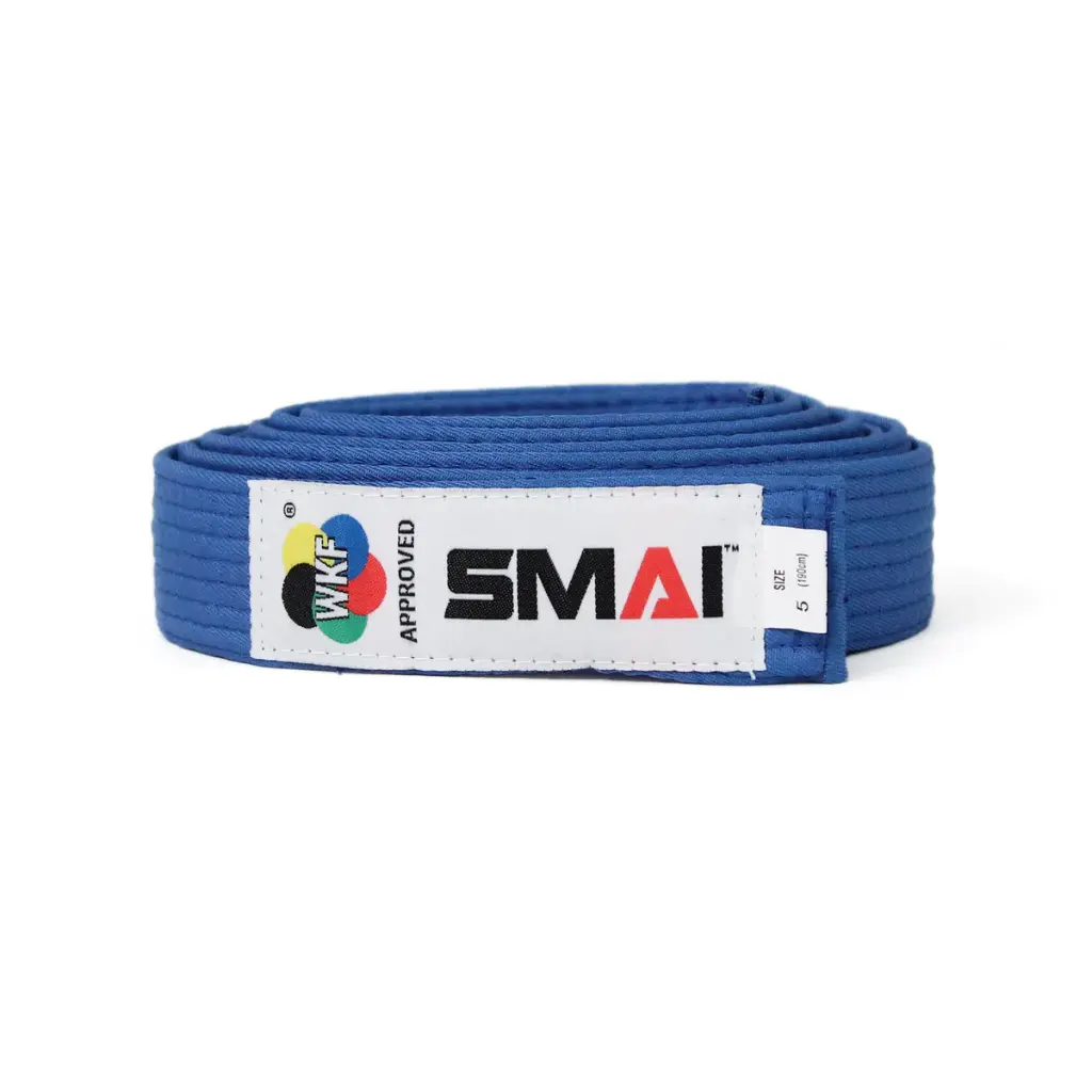 SMAI WKF APPROVED KUMITE BLUE BELT (4)