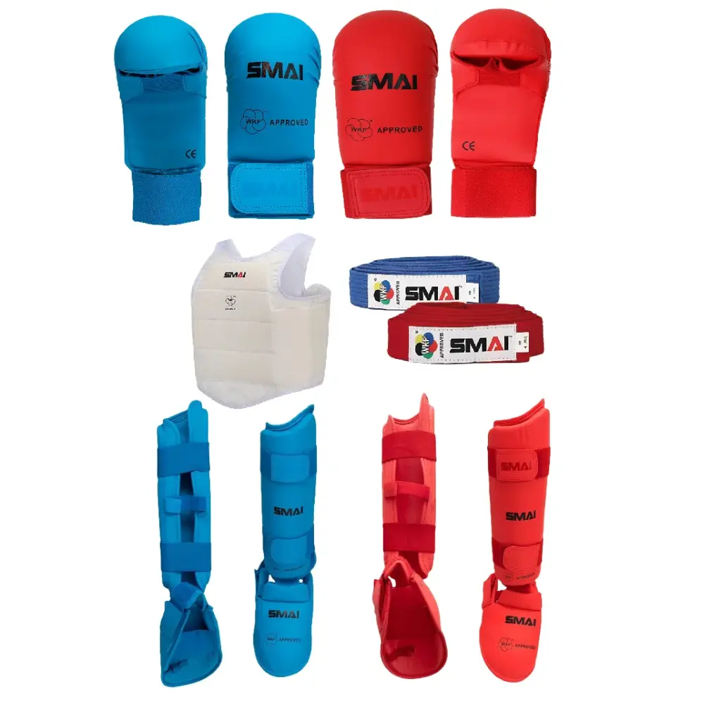 SMAI WKF APPROVED  COMPLETE KARATE EQUIPMENTS KIT (s)
